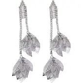 Avant Garde Boucles d'oreilles 'Jovanata' argent