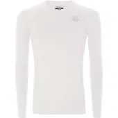 Kappa Vurbat Long Sleeve Base Layer Blanc M Homme