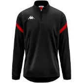 Kappa Dolvole Half Zip Sweatshirt Noir 14 Years Enfants