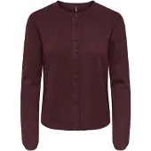 ONLY Cardigan 'ONLLOYAL' aubergine