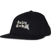 Salty Crew Hopper 5 Panel Cap Noir