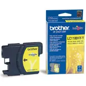 Brother LC-1100HYYBPDR Cartouche d'encre jaune 750 pages 10.1ml Jaune MFC 6490 C (Y)