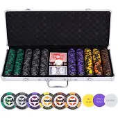 Engelhardt Set de poker 500 Prestige haute dénomination