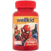 Vitabiotics WellKid Marvel Omega 3 et vitamine D - 50 gelées molles