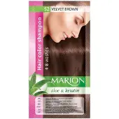Marion Shampoing colorant , 4 à 8 lavages, n 52, brun velours