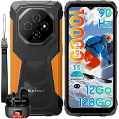 Blackview Rock 2 (NFC - 6.67'' - 256 Go, 8 Go RAM - 15000mAh) Orange