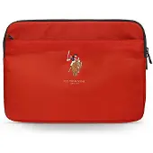 U.S. POLO ASSN. Housse pour ordinateur portable US Polo rouge 13 pouces
