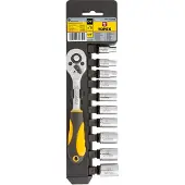 GRUPA TOPEX Clés à douille 1/4", jeu de 11