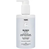 YOPE Shampoing Blonde pour rehausser la nuance blonde des cheveux, 300 ml