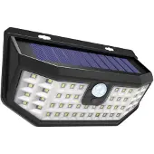 Powerplus Lampe Solaire Extérieure 48 LED Tapir Capteur de Mouvement