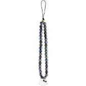 Hello Kitty Porte-clés Pearls en forme de tête de chat, noir