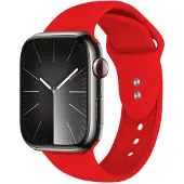 Crong Bracelet Liquid pour Apple Watch 38/40/41/42 mm (rouge)