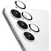 Crong Bague d'objectif - Verre trempé pour objectif de caméra Samsung Galaxy S24 (transparent)