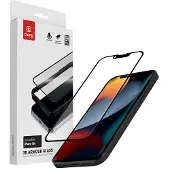 Crong Verre trempé 3D Armor Glass pour iPhone 16e / iPhone 14 / iPhone 13 / iPhone 13 Pro + Cadre d'installation