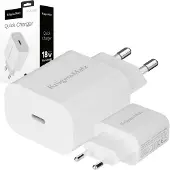 Krüger&Matz Chargeur mural KrugerMatz USB-C PD QC 3.0 18 W