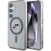Karl Lagerfeld Klhms25shlskck Magsafe Samsung Galaxy S25 Phone Case Clair
