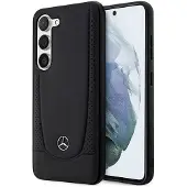 Mercedes Étui pour Samsung Galaxy S23 FE en cuir noir urbain