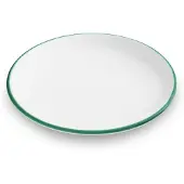 Gmundner Keramik Bord vert, assiette à dessert Cup (Ø 20cm), Assiettes, Vert