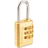 GRUPA TOPEX Cadenas à combinaison pour bagages de 21 mm, code à 3 chiffres