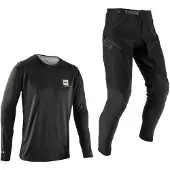 Leatt Gravity 1.0 Long Sleeve T-shirt Noir 140-150 cm Enfants