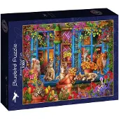 Bluebird Puzzle Puzzle Chats sur le Rebord de la Fenêtre - 1000 pièces