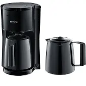 Severin 9306-000 KA9306 Kaffeemaschine schwarz, 8 Tassen