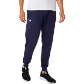 Under Armour Pantalon de sport bleu foncé / blanc