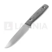 Trc knives Couteau This Is Freedom 130mm, black canvas micarta