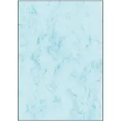Sigel papier marbr¿, A4, 90 g/m2, papier fin, bleu