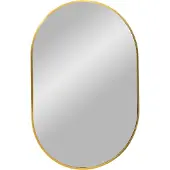 Ebuy24 Madrid Miroir 50x80 cm, laiton.