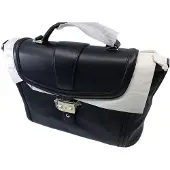 Lancel Sac à main en cuir noir