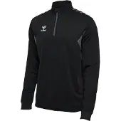 Hummel Sweat de sport 'AUTHENTIC' gris / noir / blanc