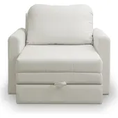 Selsey DEJANO - Fauteuil d'appoint - Crème - 75x196 cm