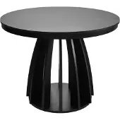 Selsey Diciffy - Table de salle à manger extensible Noir 100-140x100 cm