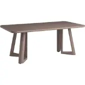 Selsey Alisser – Table à manger 200 x 100 cm, placage en noyer