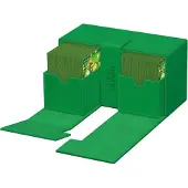 Ultimate Guard Twin Flip'n'Tray 200+ Zielony z Komor na Akcesoria