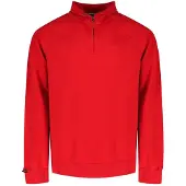Superdry Pull-over 'Essential Logo Henley' rouge