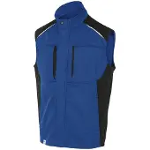Kuebler Gilet ACTIVIQ, bleu corbeau/noir, taille L (L)