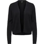 ONLY Gilet ONLPRINCESS LS SHORT CARDI femmes - Noir - EU M
