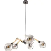 Näve LED Lampe suspendue SOITO Ø80cm 200W noir 6117122