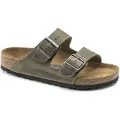 Birkenstock Sandales Arizona SFB LEOI Faded Khaki pour Homme