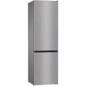 Gorenje NRK6202ES4, 331 l, fonction NoFrost (unité de refroidissement), SN-N, 38 dB, 12 kg/24h, gris, métallique