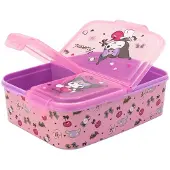 Stor Kuromi Multi-Lunchbox for Kids with 3 Compartments