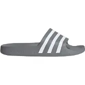 Adidas adilette Homme - Tongues et Sandales, Gris - Taille 45 1/3 - Plastique