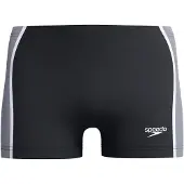 Speedo Solid Splice Swimming Boxer Noir UK 34 Homme