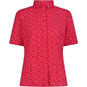 CMP Chemise stretch imprimée intégrale à manches 3/4 femme