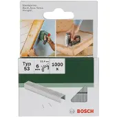 Bosch Agrafe type 53 Accessories 1000 pces