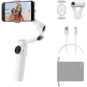 Insta360 Flow 2 Pro AI Tracker Pack Blanc Polaire
