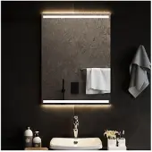 vidaXL Miroir de salle de bain LED 60x80 cm