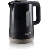Ariete 00C284600AR0 Bouilloire 1,7 L Petit-déjeuner Gris foncé Capacité du réservoir d'eau 1,7 L Puissance 2200 W Matériau du corps Plastique Indicateur de niveau d'eau Sans fil Gris